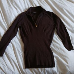 Adrienne Vittadini 1/4 Zip Sweater